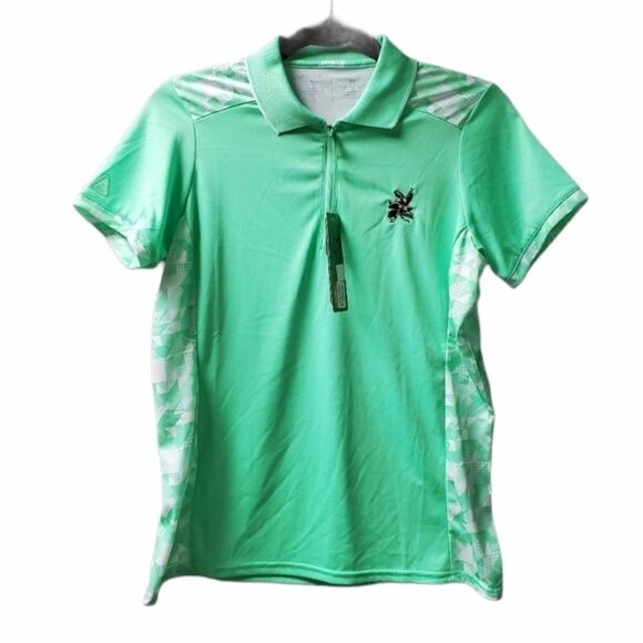NEW!  ANTIGUA DESERT DRY MINT GREEN GOLF POLO - Picture 1 of 5